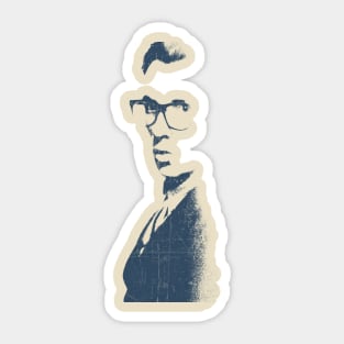 Elvis Costello Fade Vintage Sticker